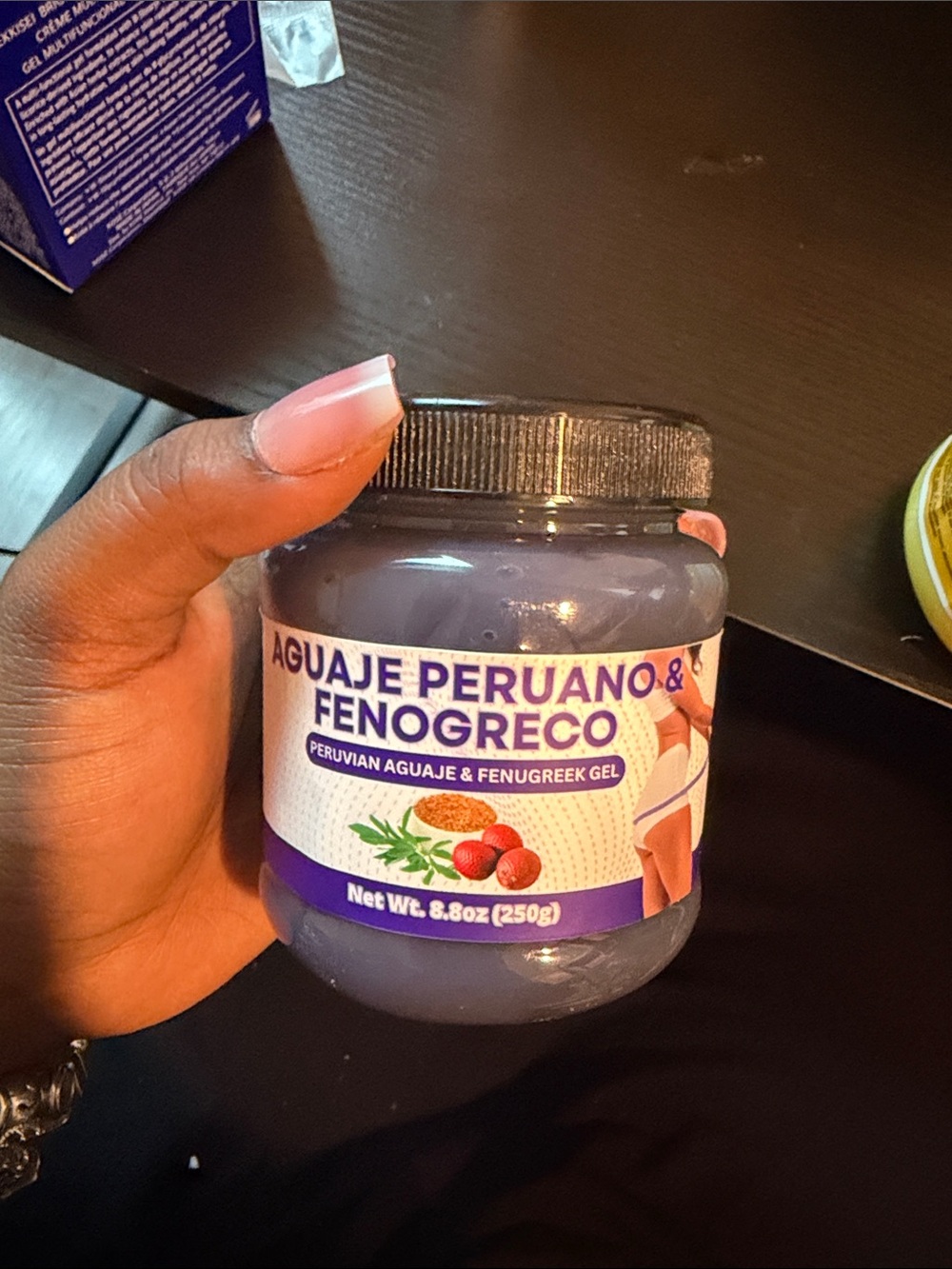 Peruvian Aguaje & Fenugreek Gel Butt Firming/Enhancing — Purple